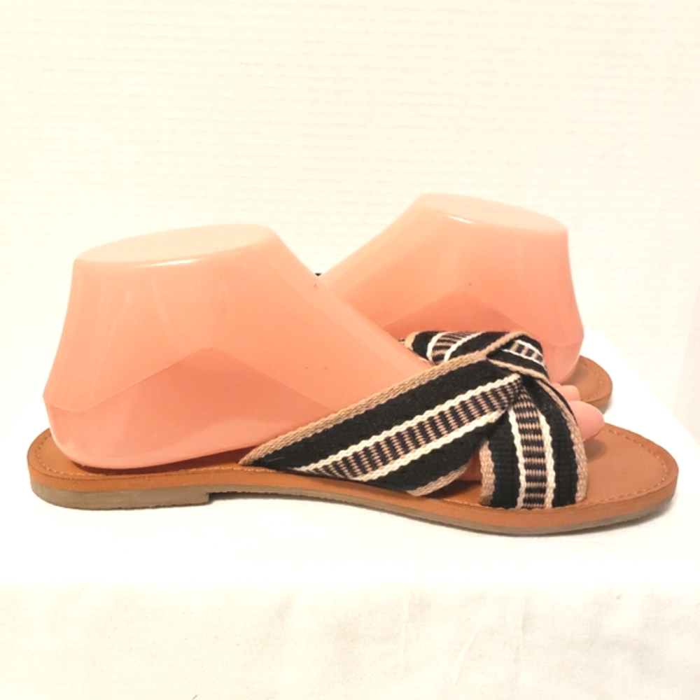 Universal Thread Rylie Knotted Tie Neutral Tan Bl… - image 5